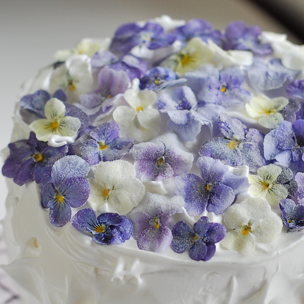 marzipan: Sugared Edible Flowers for Cake Decorating